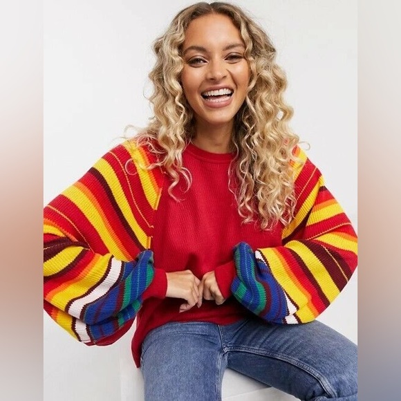 Free People Tops - Free People rainbow dreams top